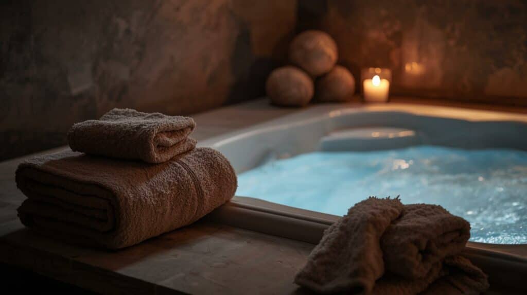 Bain à remous, zen, détente, spa privatif, niort, eclipsea