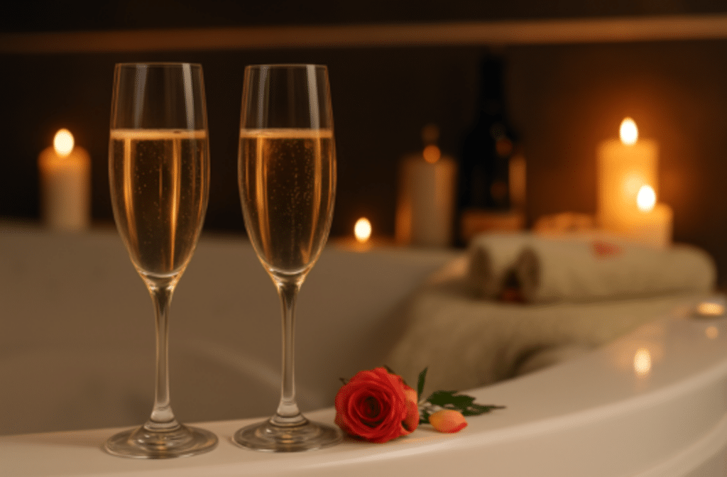 couple-amour-romance-détente-jacuzzi-saint-valentin-rose-zen-bien-etre-spa-eclipsea-niort
